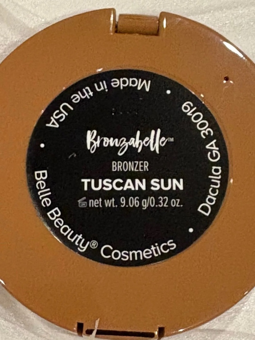 Belle Beauty by Kim Gravel Bronzebelle Bronzer Tuscan Sun Full size New - Picture 3 of 4